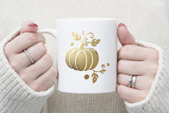 Cute golden pumpkins t shirt design png Product Image 3