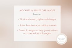 Bokeh Party Picture Frame Copy Space Styled Mockup Photo Product Image 8