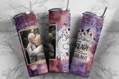 Memorial Tumbler, Your Wings Were Ready, 20 oz Skinny Wrap Product Image 1