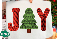 Crochet Joy Christmas Tree PNG Product Image 1