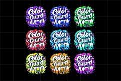 Color Guard Mom Airbrushed PNG Product Image 2