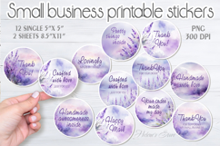 Packaging printable Stickers | Print and cut | Sticker sheet Product Image 1