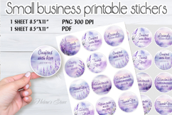 Packaging printable Stickers | Print and cut | Sticker sheet Product Image 2