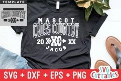 Cross Country SVG | Cross Country Template 001 | Shirt SVG Product Image 1