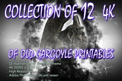Collection of 12 Images 4k of gargoyles 300 dpi Product Image 1