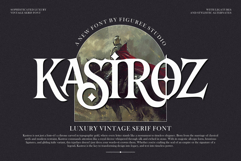 Kastroz - Luxury Vintage Serif Font Product Image 1