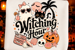 Witching Hour Beach Halloween PNG Product Image 1