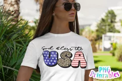 Fourth of July Sublimation | God Bless The USA Product Image 3