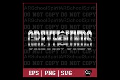 Greyhounds Football Strikethrough Product Image 1