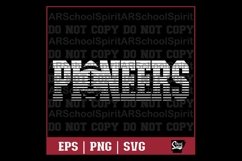 Pioneers Football Strikethrough Product Image 1