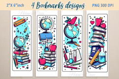 Back to school bookmark | Printable book mark | book crafts Product Image 1