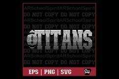Titans Football Strikethrough Product Image 1