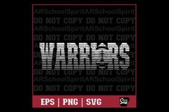 Warriors Football Strikethrough Product Image 1