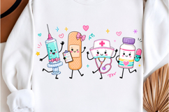 Cute Medical Friends Shirt Product Image 1