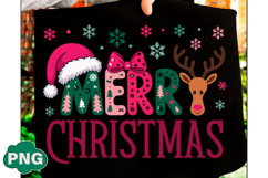 Merry Christmas Tree Png, Merry Png Product Image 3