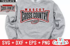 Cross Country SVG | Cross Country Template 0010 | Shirt SVG Product Image 1