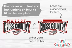 Cross Country SVG | Cross Country Template 0010 | Shirt SVG Product Image 2