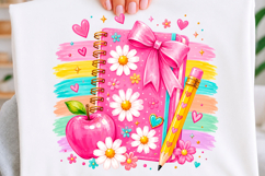 Teacher Notebook &amp; Pencil PNG Product Image 1