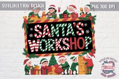 Christmas Sublimation Design PNG Funny Quote Santa Elf Cozy Product Image 1