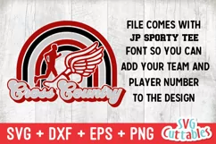 Cross Country SVG | Cross Country Template 0011 | Shirt SVG Product Image 3