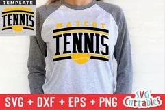 Tennis SVG | Tennis Template 0011 | Shirt Design Product Image 1