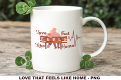 Sublimation Design: Love that Feels Like Home Product Image 1