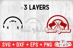 Color Guard SVG | Color Guard Template 0012 Product Image 3
