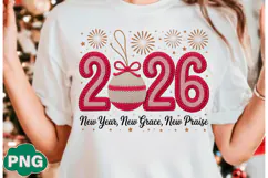 New Year New Grace New Praise 2026 Png Product Image 3