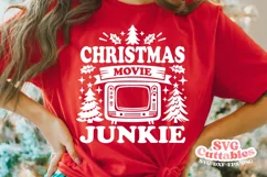 Christmas SVG | Christmas Movie Junkie Product Image 1