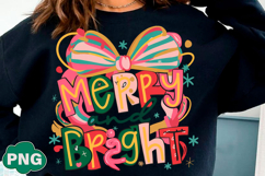 Pink Glitter Coquette Christmas Tree Png Product Image 1