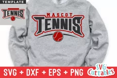 Tennis SVG | Tennis Template 0013 | Shirt Design Product Image 1