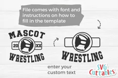 Wrestling SVG | Wrestling Template 0013 | Shirt Design Product Image 2