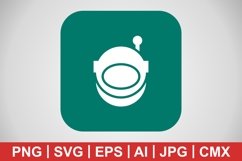 Vector Astronout Icon Product Image 1