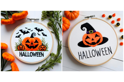 SET Halloween Embroidery Pumpkin Pattern Product Image 3