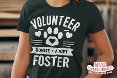 Dog Rescue SVG | Volunteer Adopt Foster Product Image 2