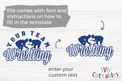 Wrestling SVG | Wrestling Template 0014 | Shirt Design Product Image 3