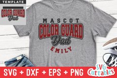 Color Guard SVG | Color Guard Template 0015 Product Image 1