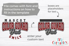 Color Guard SVG | Color Guard Template 0015 Product Image 2