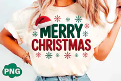 Merry Christmas Png Crochet Yarn Png Product Image 1