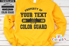 Color Guard SVG | Color Guard Template 0016 Product Image 1