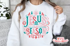 Christmas SVG | Jesus Is The Reason For The Season Product Image 1