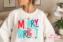 Christmas SVG | Merry and Bright Product Image 1