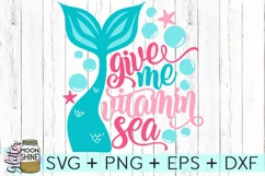 Give Me Vitamin Sea DXF PNG EPS Cutting Files Product Image 2