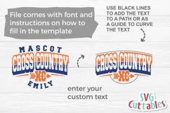 Cross Country SVG | Cross Country Template 0017 | Shirt SVG Product Image 2