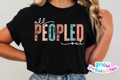 Funny Sublimation | All Peopled Out Product Image 2
