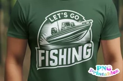 Fishing PNG | Let's Go Fishing Product Image 1