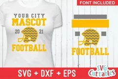 Football SVG | Football Template 0018 | Shirt Design Product Image 1