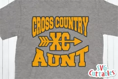 Cross Country SVG | Cross Country Aunt Product Image 2