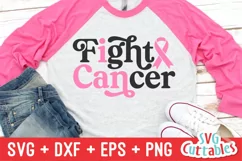 Breast Cancer Awareness SVG | I Can Fight Cancer Product Image 1
