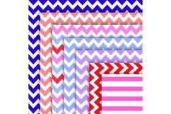 Colorful patterned, Striped Papers, Patterned, BLACK FRIDAY Product Image 3